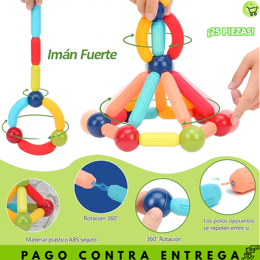 Set Magnético de Construcción