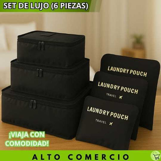 Set Organizador de Maleta de Lujo (6 Piezas)