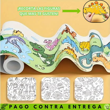 Pack X2 Rollos Gigantes para Colorear