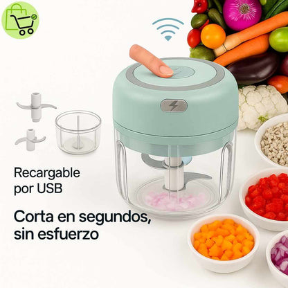 MiniChef Pro – Picador Eléctrico Portátil Recargable
