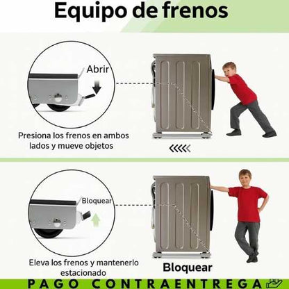 Bases Ajustables Móvil