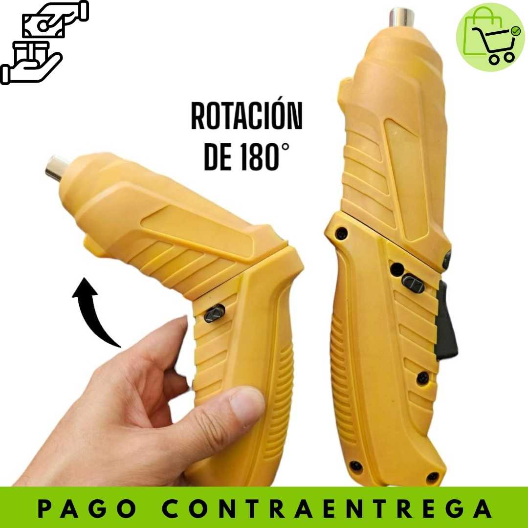 PowerFix Pro – Destornillador Inalámbrico 47 en 1