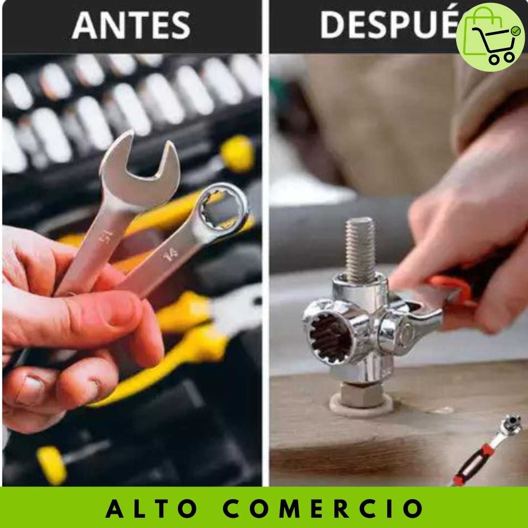 LLAVE INGLESA MULTIUSO 48 EN 1 - 360°