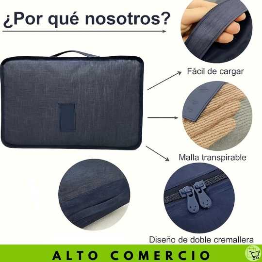 Set Organizador de Maleta de Lujo (6 Piezas)