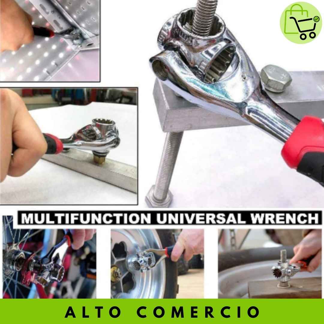 LLAVE INGLESA MULTIUSO 48 EN 1 - 360°