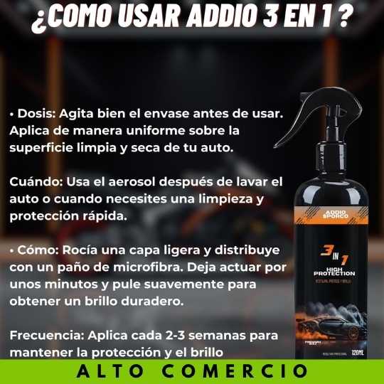 Combo de Ceras Premium Addio Sporco