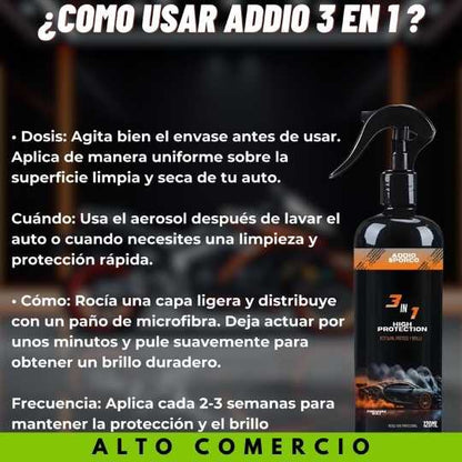 Combo de Ceras Premium Addio Sporco