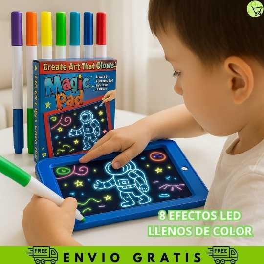 Tableta Mágica de Luz Led