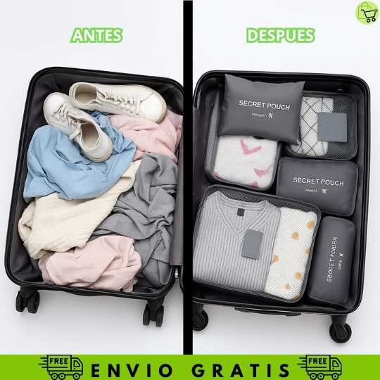 Set Organizador de Maleta de Lujo (6 Piezas)