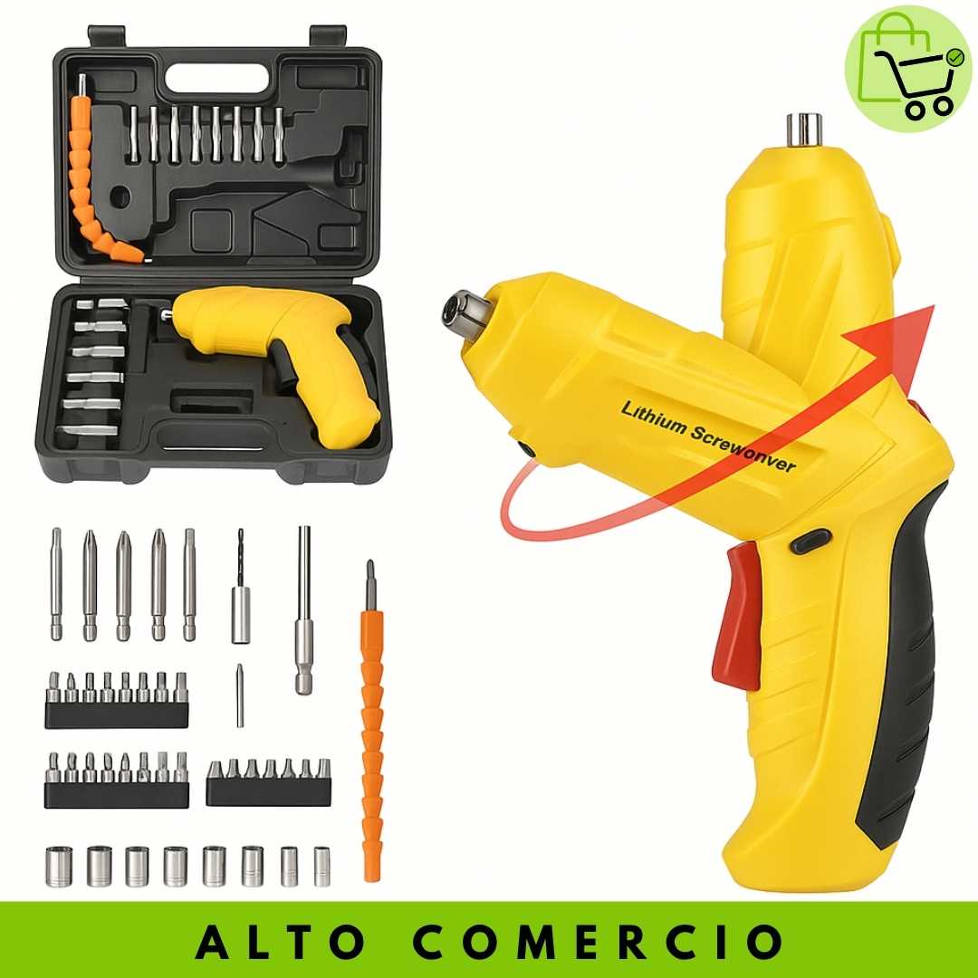 PowerFix Pro – Destornillador Inalámbrico 47 en 1
